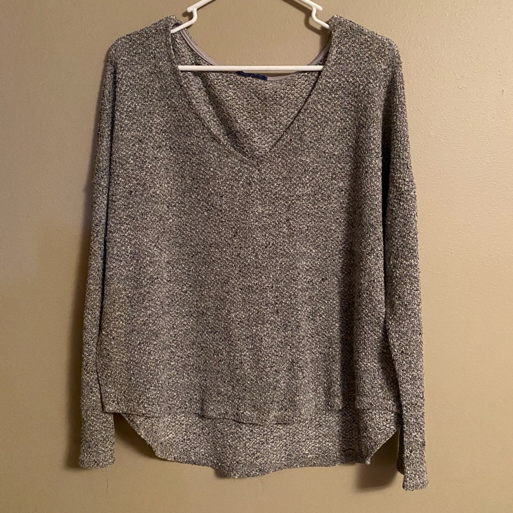 Black and white sweater